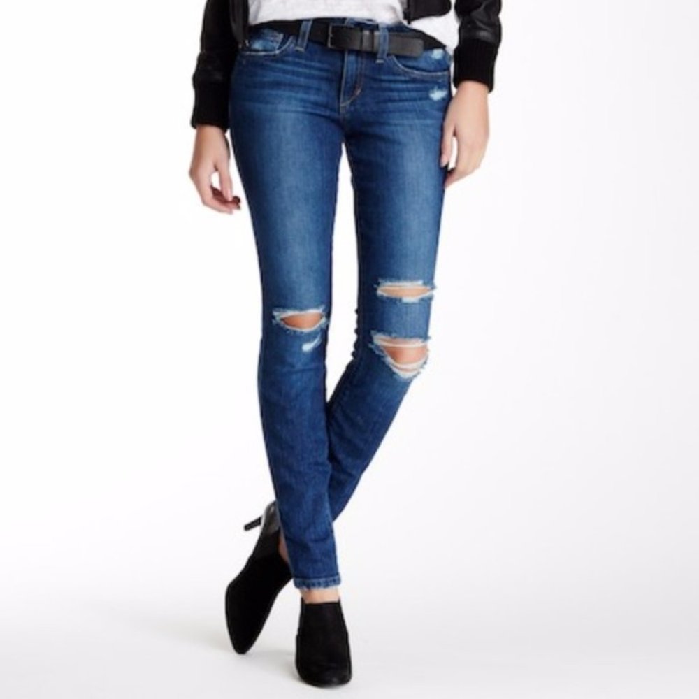 Joe’s Jeans "Vidika" Skinny Ankle Distressed Sz 25